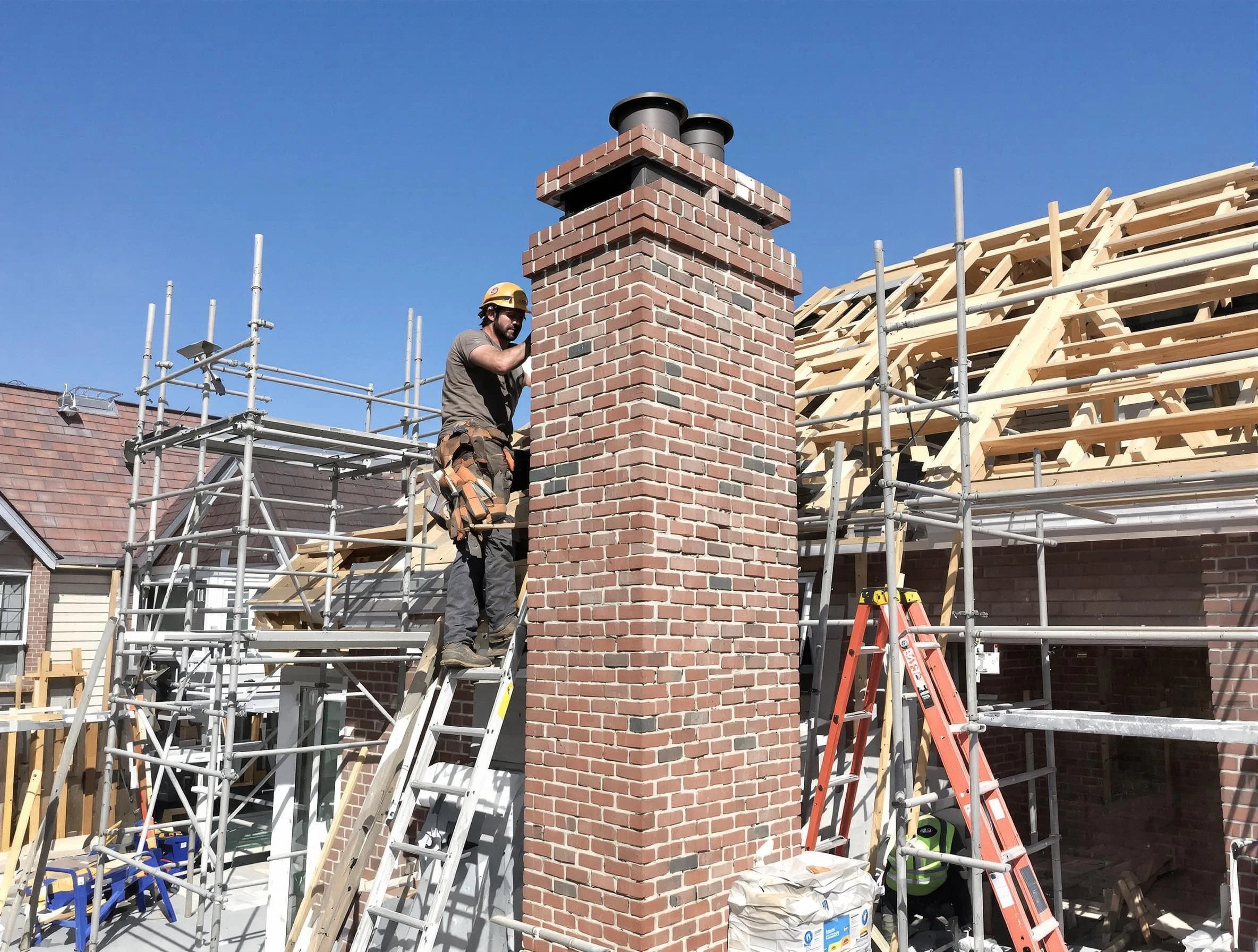 New chimney installation completed by Mechanicsville Chimney Sweep in Mechanicsville, VA