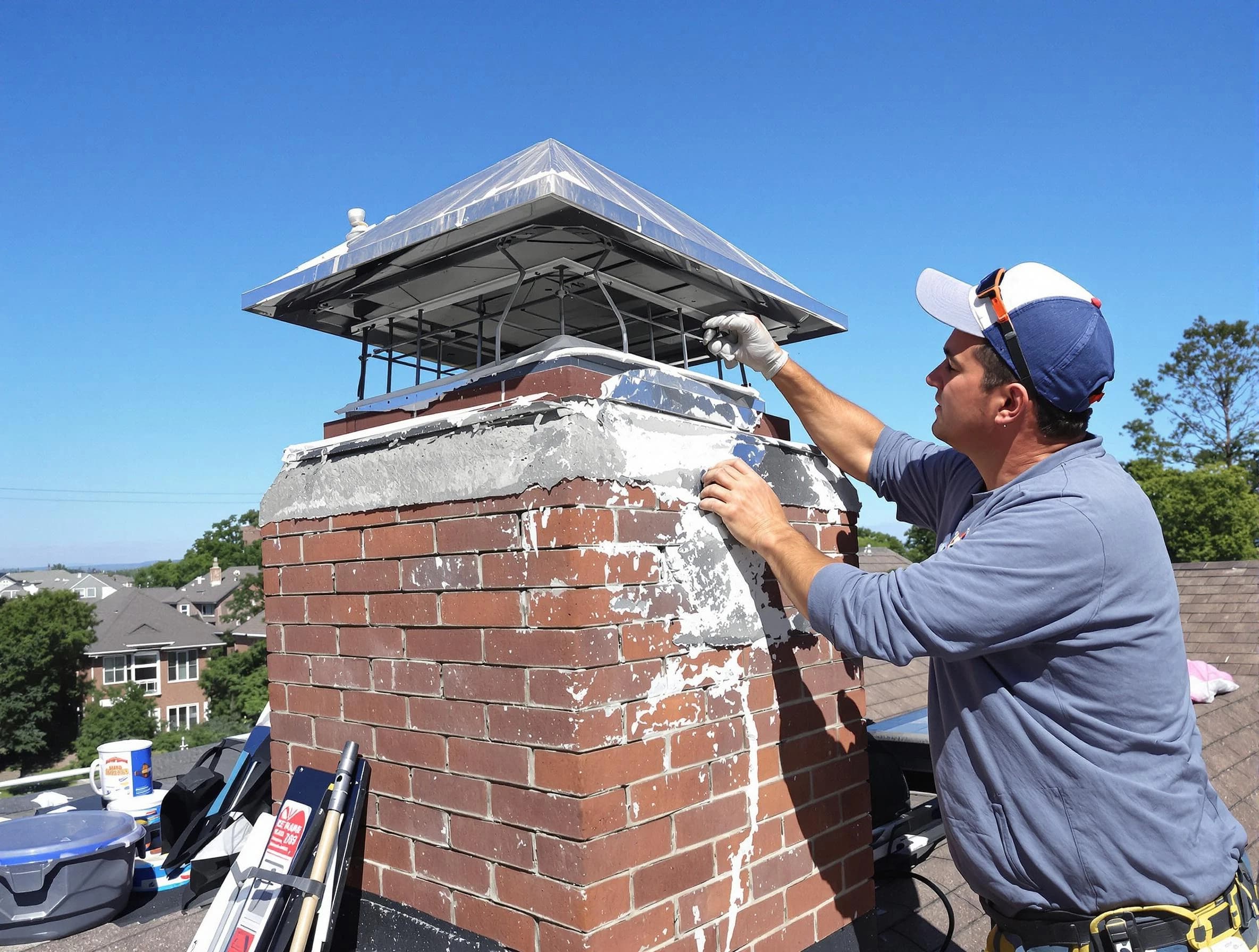 Chimney Crown Services service in Mechanicsville, VA