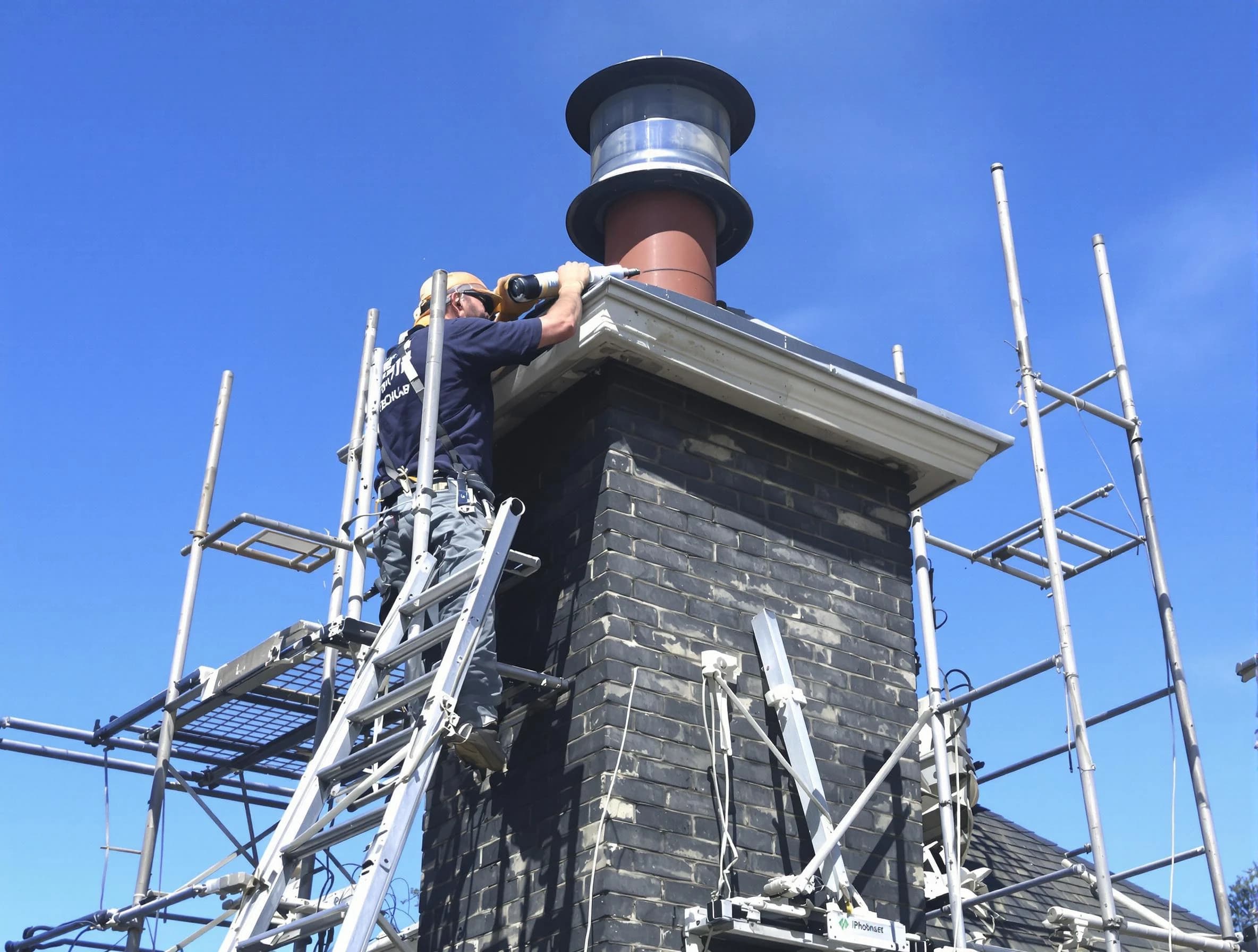 Sturdy chimney crown finished by Mechanicsville Chimney Sweep in Mechanicsville, VA