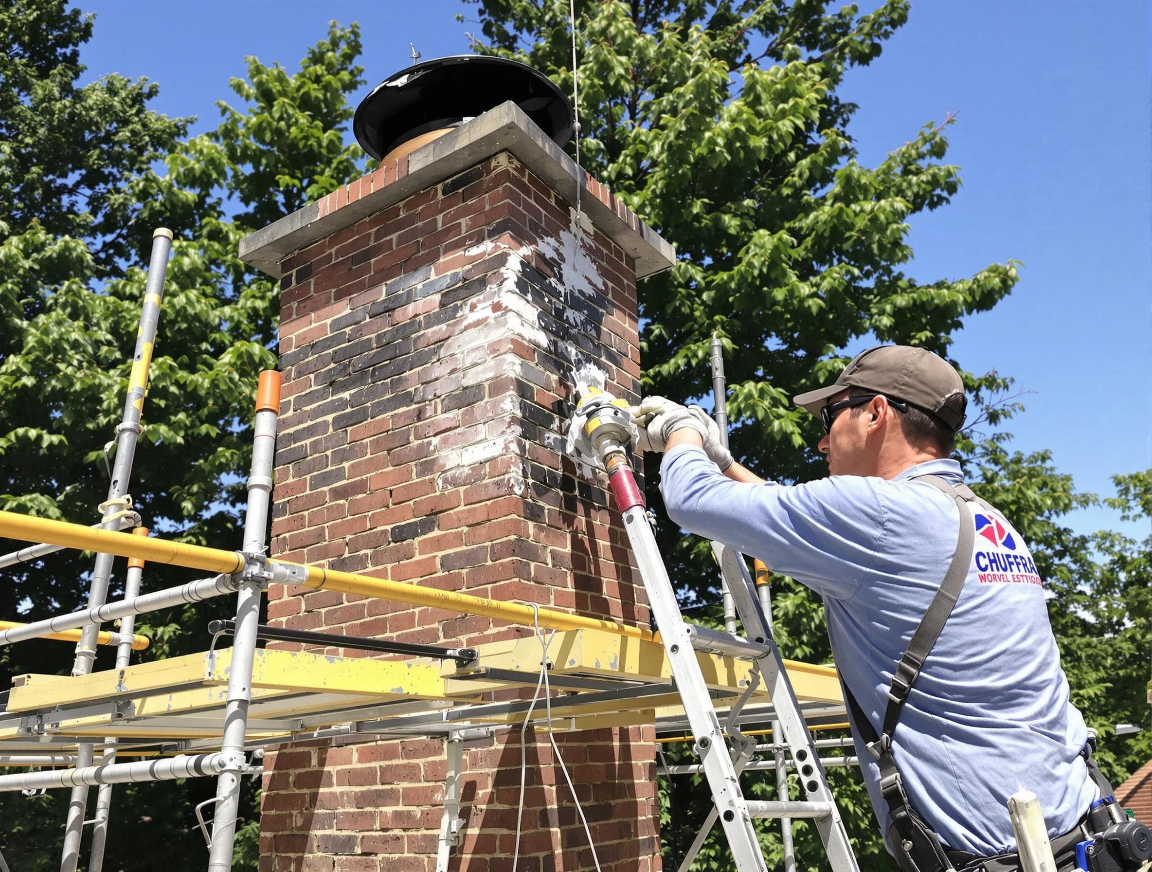 Structural chimney repair by Mechanicsville Chimney Sweep in Mechanicsville, VA