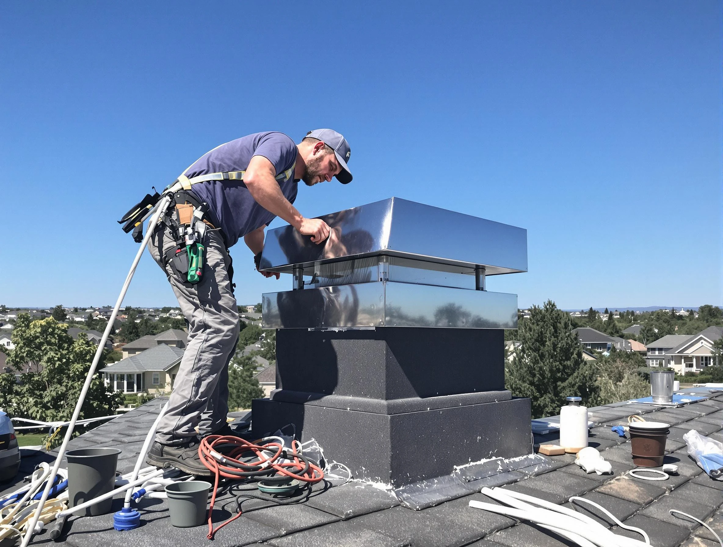 Chimney Cap Services in Mechanicsville