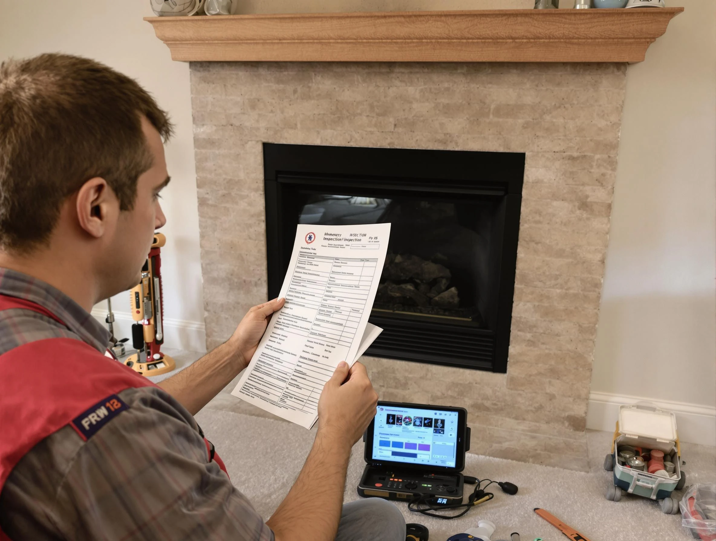Thorough chimney inspection by Mechanicsville Chimney Sweep in Mechanicsville, VA