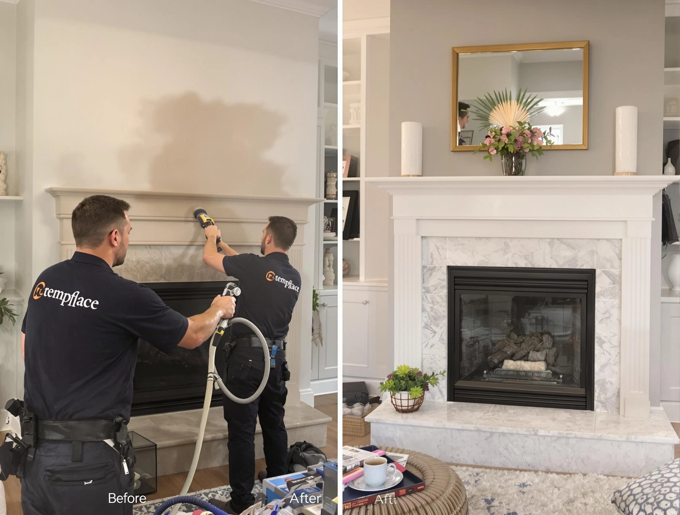 Professional soot removal by Mechanicsville Chimney Sweep team in Mechanicsville, VA